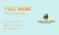 Skier Business Card example 4