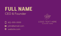 Jeweller Business Card example 1