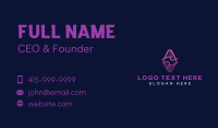 Wave Tech Developer Business Card