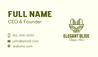 Vegan Noodle Bowl Business Card