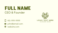 Vegan Noodle Bowl Business Card