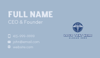 Healthcare Caduceus Clinic Business Card