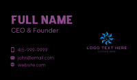Cyber Artificial Intelligence Business Card