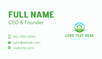 House Yard Grass Landscaping Business Card