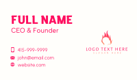 Fierce Business Card example 1