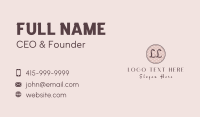 Dermatologist Business Card example 3