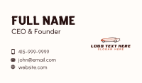 Fast Car Racing Business Card