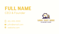 Excavation Mining Contractor Business Card