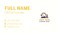 Excavation Mining Contractor Business Card