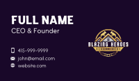 Roof Hammer Builder Business Card Image Preview