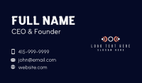 Stylish Fashion Wordmark Business Card