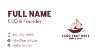 Meal Business Card example 1