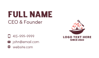 Stir Fry Cooking Business Card