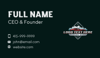 Car Wash Detailing Business Card