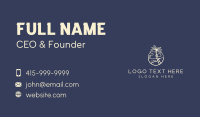 Monoline Beach Aquarium Business Card