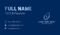 Airplane Courier Delivery Business Card