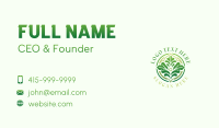 Vegan Herbal Garden Business Card