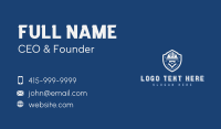 Engineering Construction Hat Business Card