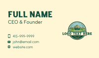 Landscaping Farming Field Business Card