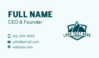 Mountain Summit Camping  Business Card