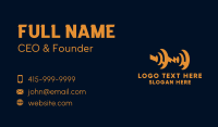 Dumbbell Business Card example 3