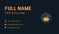 Mountain Outdoor Adventure Business Card