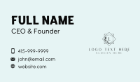 Wedding Boutique Salon Business Card Design