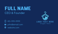 Laundry Wash Hanger Business Card Design