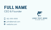 Shark Aquarium Diving  Business Card