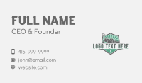 Yard Lawn Mower Landscaping Business Card