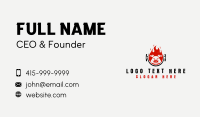 Flame Roast Pig Business Card