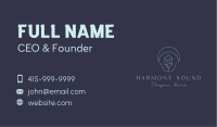 Crystal Business Card example 2