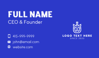 Down Business Card example 1