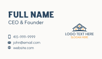 House Roof Village Business Card Design