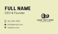 Powerlifting Business Card example 3