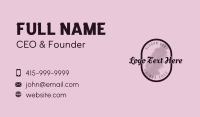 Feminine Business Apparel Business Card Design