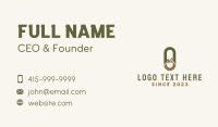 Outerwear Business Card example 2