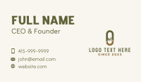 Camp Business Card example 1