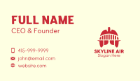 Red Lung Bridge Business Card