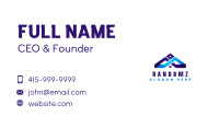 Modern House Roofing Business Card