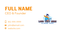 Cricket Batsman Player Business Card