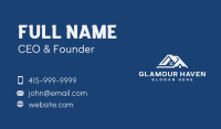 Construction Property Roofing Business Card Design