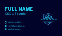 Carpentry Hammer Renovation Business Card