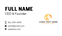 House Roofing Contractor Business Card Design