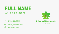 Medical Marijuana Smoke Business Card