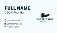 Cruise Business Card example 2