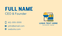 Sub-contractor Business Card example 3