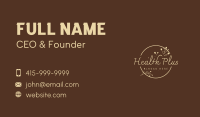 Elegant Handwritten Wordmark Business Card Design