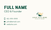 Gardening Watering Can  Business Card Design
