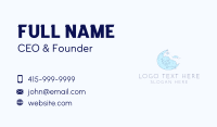 Sleeping Business Card example 4